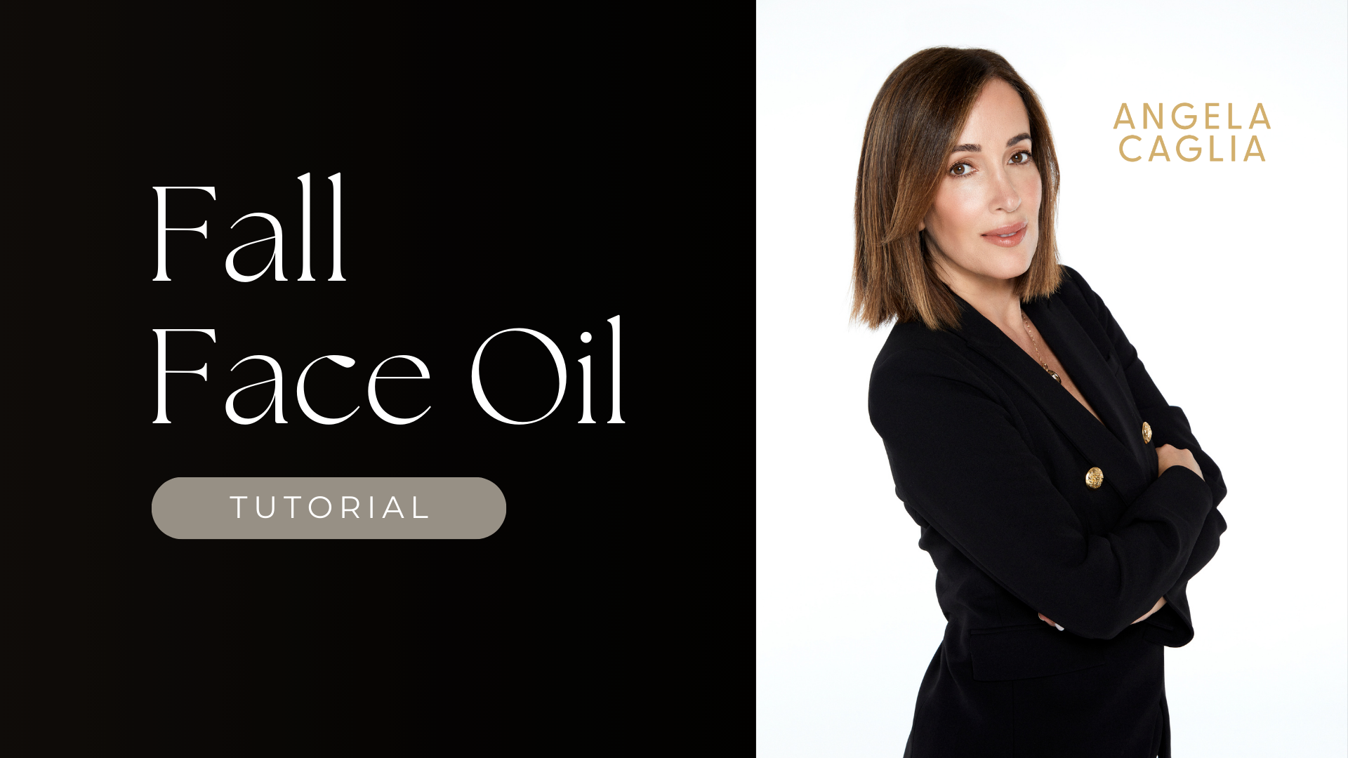 Celebrity Facialist Angela Caglia talks face oil for Fall