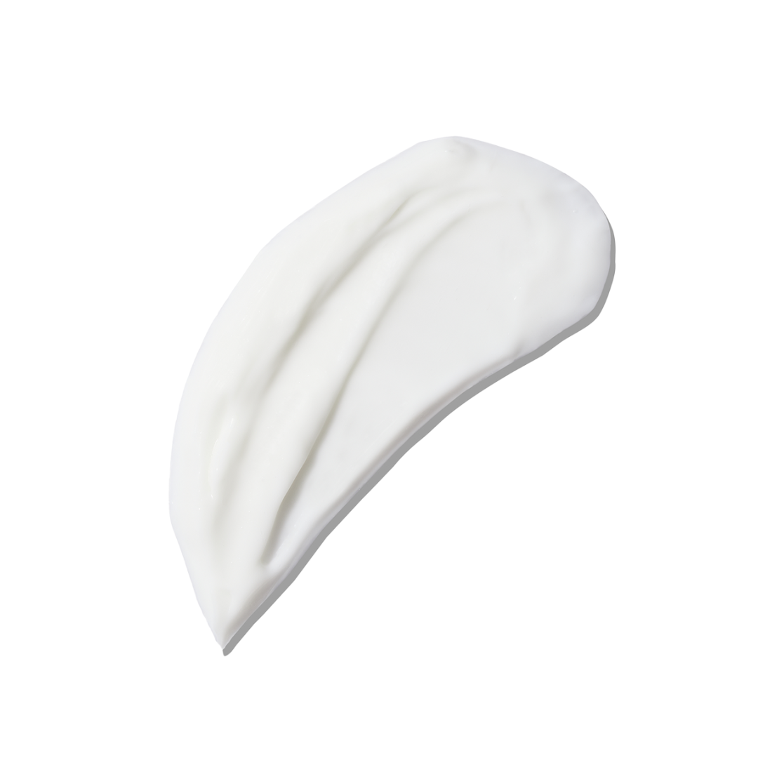 White Eye Creme goop on white background.