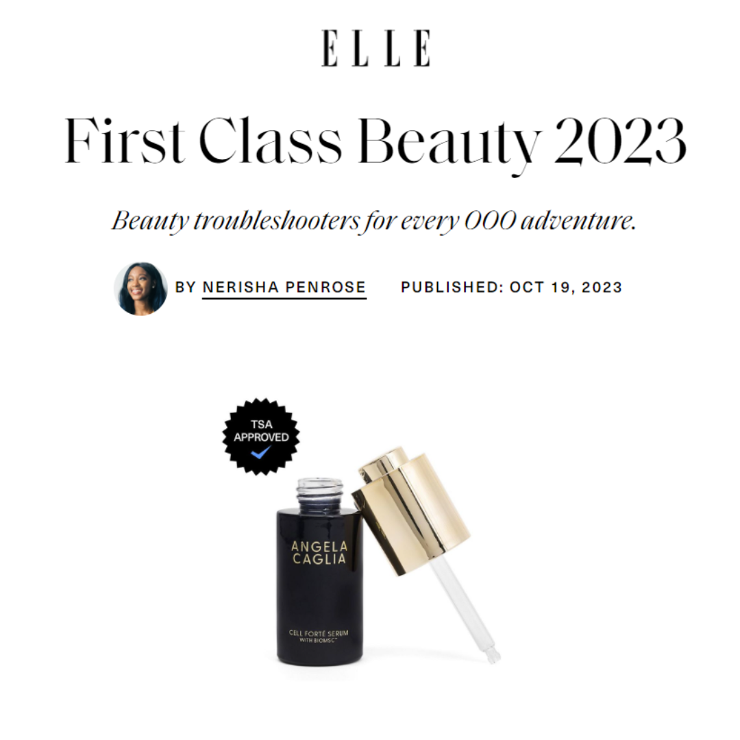 Elle Magazine First Class Beauty