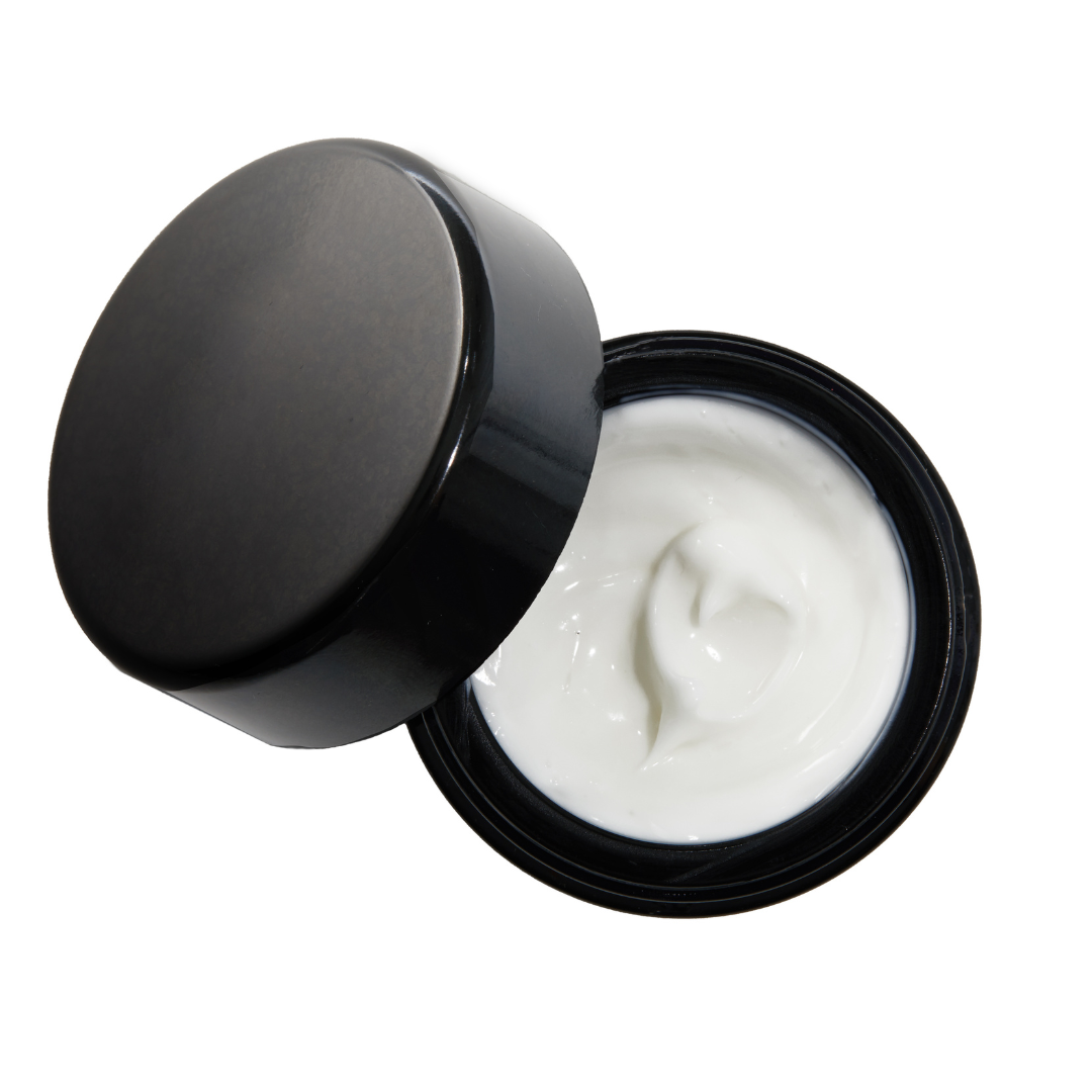 Open jar top view Souffle Moisturizer